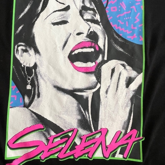 Selena Black T Shirt - Picture 3 of 6